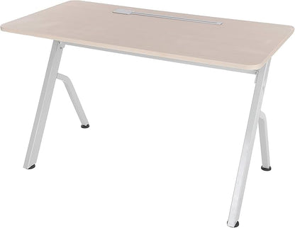 ApexDesk 47" Computer Desk, Modern Simple Style Desk for Home Office, Study Student Writing Desk - Oak