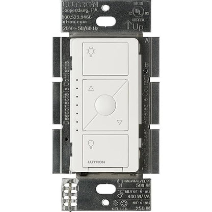 Lutron Caseta Original Smart Dimmer Switch ELV+ (Lutron Hub Required), 250W LED, Single-Pole/3-Way, Neutral Required, PD-5NE-WH 8-PACK, White, 8 Pack