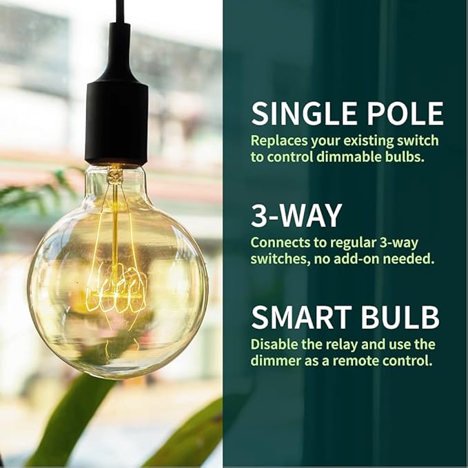 Zooz 800 Series Z-Wave Long Range Dimmer Switch ZEN72 800LR, White | Direct 3-Way (No Add-On Switch Needed) | Z-Wave Hub Required