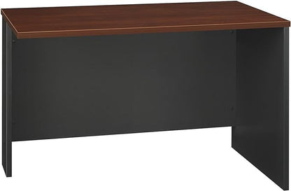 Bush Furniture BSHWC24424 Series C Collection 48W Return Bridge Hansen Cherry