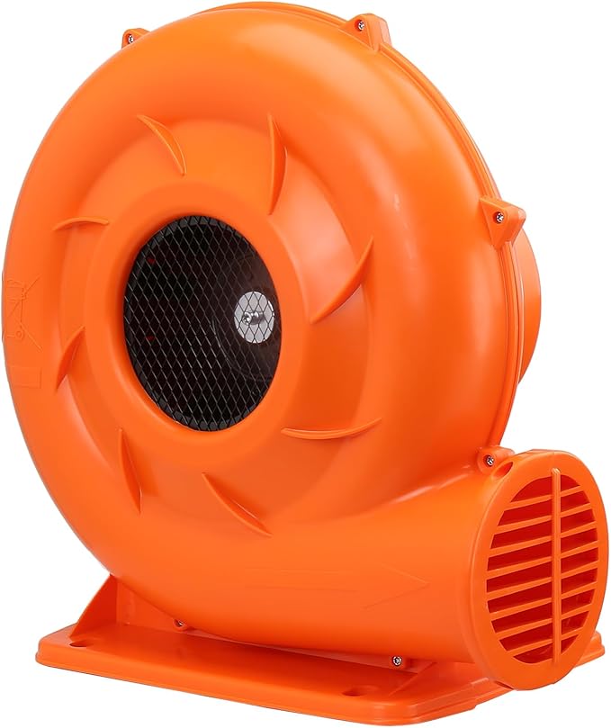 VEVOR Inflatable Blower, 900W, 1 HP & 1.2 HP Bounce House Blower, Commercial-grade Air Blower for Inflatables, 3300 RPM, Bouncy Castle Electric Blower Perfect for Bounce House, Waterslides, ETL Listed
