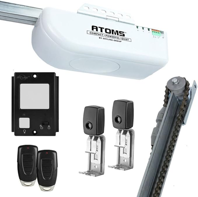 SKYLINK ATR-1722C 3/4 HPF Garage Door Opener with Extremely Quiet DC Motor, White