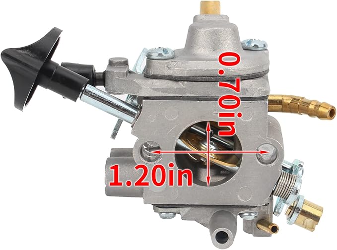 BR 600 Carburetor Air Filter Fuel Carb 4282-120-0607 4282-120-0608 Repower Kit for Sthil BR500 BR550 BR600 Backpack Blower Leaf Blower Parts Replaces Zama C1Q-S183 4282-120-0606