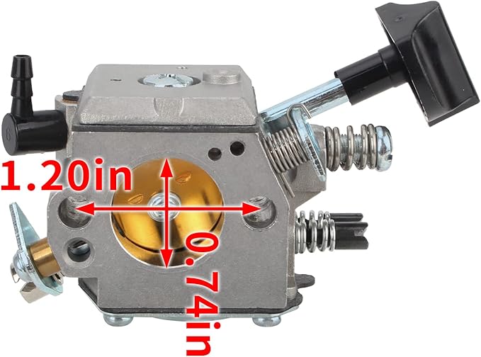4203 120 0601 Carburetor 4203 120 0603 for BR400 SR320 SR340 SR380 SR400 SR420 BR320 BR340 BR380 BR420 Backpack Leaf Blower with Spark Plug Fuel Line Air Filter