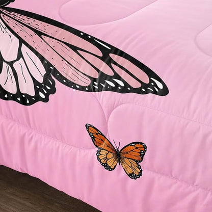 Black Girl Comforter Full Sets,Black Girl Magic Bedding Set,African American Girl Comforter Set for Kids Teens,Cute Afro Melanin Princess Toddler Bed Set