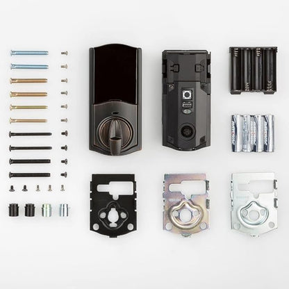Kwikset 914 Convert Zigbee 3.0 Electronic Smart Lock Conversion Kit in Venetian Bronze