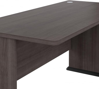 Bush Business Furniture Studio A Computer Desk, Commercial-Grade Gaming and Work Table for Home or Professional Office, 60W, Storm Gray
