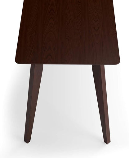 HON Basyx BSX55WPLMWMW Modern Home Office Wood Computer Desk, 55", Walnut