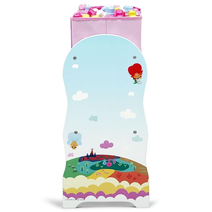 Delta Children Design and Store 6 Bin Toy Storage Organizer, Trolls World Tour