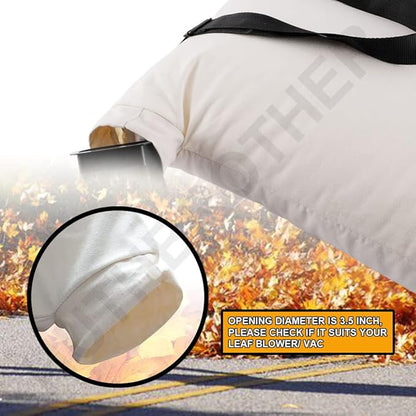 Universal Leaf Vacuum Blower Bag Bottom Debris Dump Bag - for Vacuum Leaf Blowers and Ultra Blower Rake, Compatible with Craftsman Black+Decker Husqvarna Toro leaf blower bag Replacement
