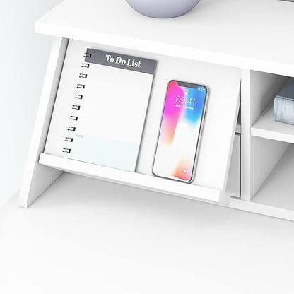 Bush Furniture Computer Desk, Pure White
