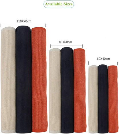 UKELER Nursery Rugs for Toddlers Babies Montessori Cotton Work Rugs Montessori Rugs for Preschool, 23.6''×31.5'', Off-White