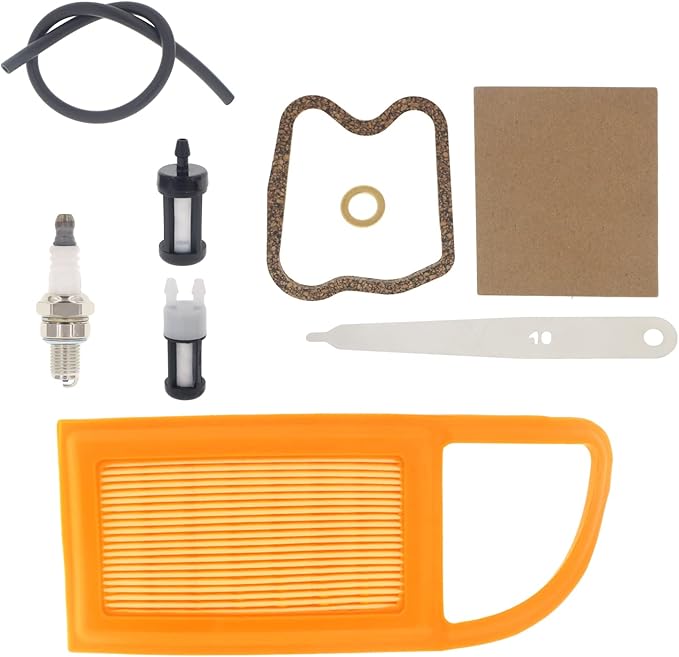 4282-141-0300 Air Filter & 4282-007-1001 Valve Clearance Kit for Stihl BR500 BR550 BR600 BR700 Backpack Blower