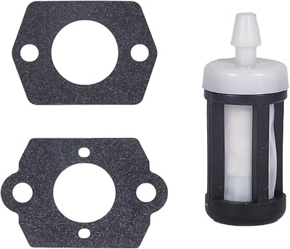 Stub Spark Arrestor & Fuel Line Hose Kit for Stihl BG86 BG66 BG56 SH86 SH56 Blower Replace Parts with Fuel Filter Gasket