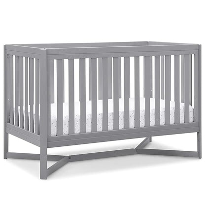 Delta Children Tribeca 4-in-1 Baby Convertible Crib, Grey