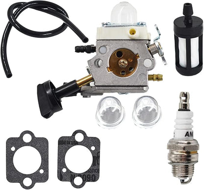 munirater Carburetor,Replacement for BG86 SH56 SH86 SH86C Carb Replacement for ZAMA C1M-S261B Leaf Blower with Primer Bulb Spark Plug Fuel Filter Gasket