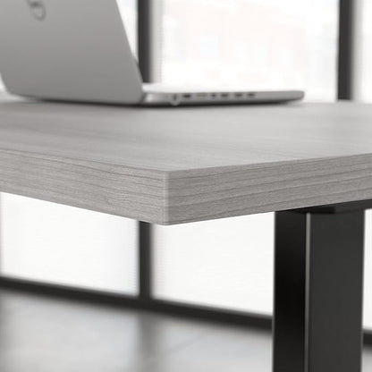 Bush Business Furniture Move 60 Electric Ergonomic Sit-Stand Computer Table for Home and Professional Office, 72W x 30D, Platinum Gray