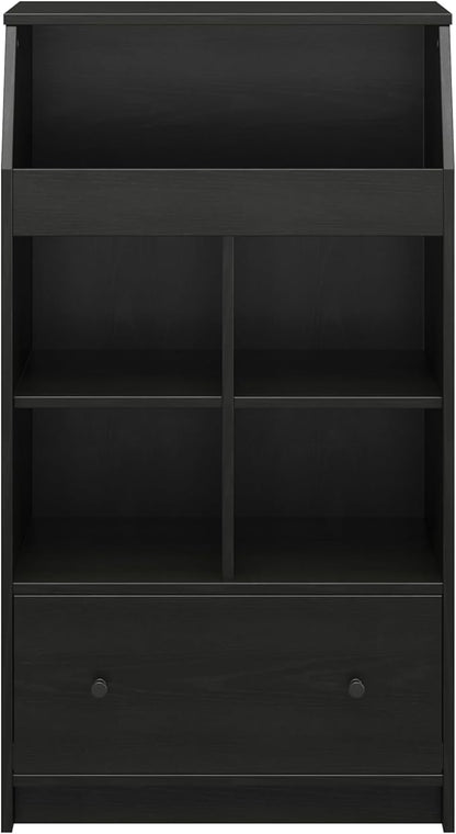 Ameriwood Home The Loft 2 Door Storage Tower, Large, Black Oak