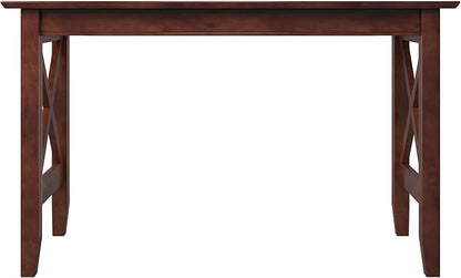 Multi-Purpose Desk, Writing Desk, Craft Table, Work Table, Computer Desk, Solid Wood, Brown