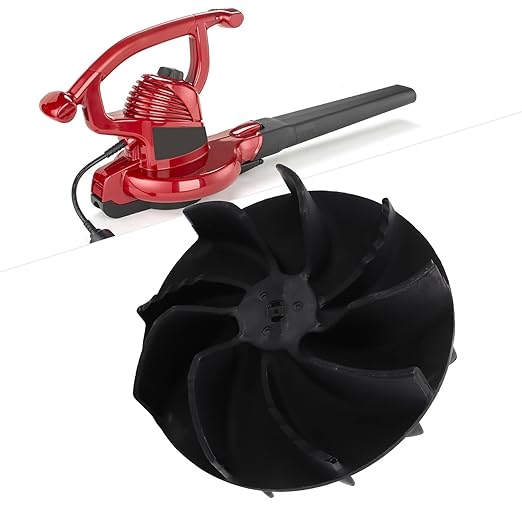 Toro 51591 Impeller Metal,Toro Leaf Blower Parts Blower Heater Fan,Electric Blower Vacuum Impeller Fan 108‑8966 Replacement for Toro Models 51552 51573 51591