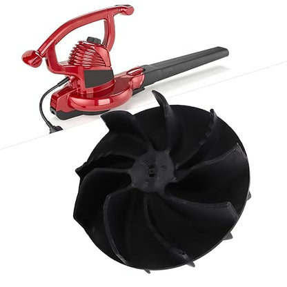 Toro 51591 Impeller Metal,Toro Leaf Blower Parts Blower Heater Fan,Electric Blower Vacuum Impeller Fan 108‑8966 Replacement for Toro Models 51552 51573 51591
