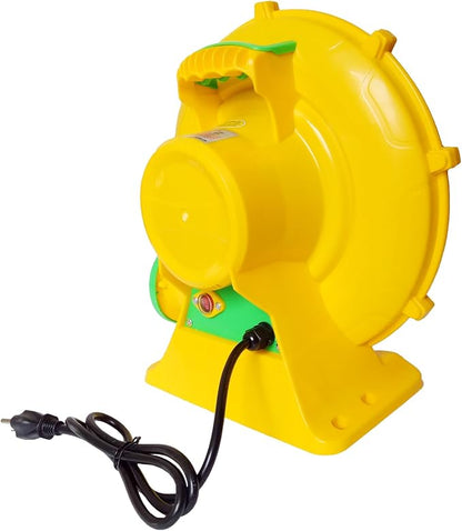 Inflatable Bounce House Blower, Air Blower for Inflatable Castle and Jump Slides, Portable and Powerful Fan Pump Commercial Inflatable Blower, Blower for Bounce House