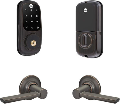 Yale Assure Lock - Wi-Fi Touchscreen Smart Lock with Valdosta Lever
