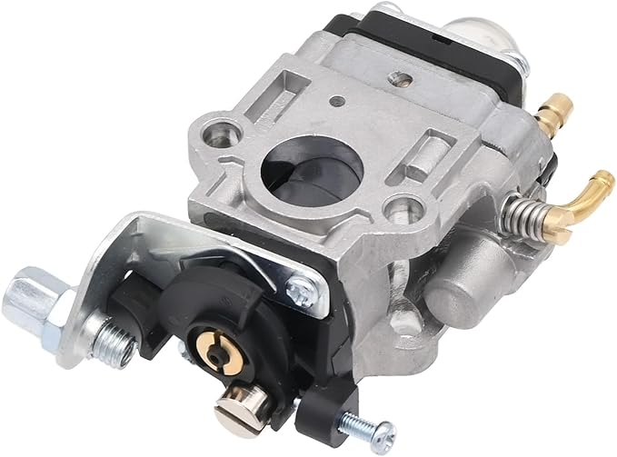 WYK-74 Carburetor for Husqvarna 145BT Kawasaki TE45DX Blower Walbro WYK-74-1 with Fuel Filter Spark Plug Fuel Line Kit