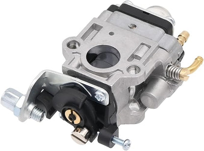 WYK-74 Carburetor for Husqvarna 145BT Kawasaki TE45DX Blower Walbro WYK-74-1 with Fuel Filter Spark Plug Fuel Line Kit