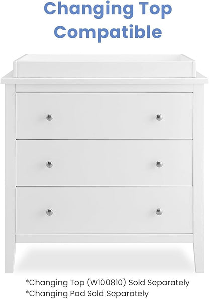 Delta Children Campbell Dresser, Bianca White