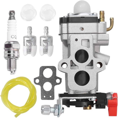 Carburetor W/Gasket Fuel Line Spark Plug For Husqvarna 350BT 150BT Backpack Leaf Blower Redmax EBZ8000 EBZ8000RH EBZ8500 EBZ8001 EBZ8050 EBZ8050RH Back Pack