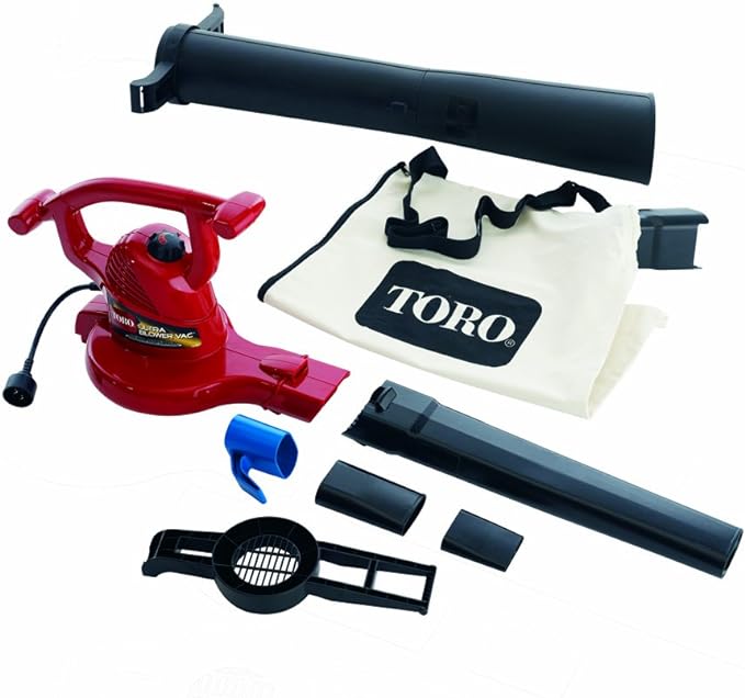 Toro 51609 Ultra 12 amp Variable-Speed (up to 235) Electric Blower/Vacuum with Metal Impeller