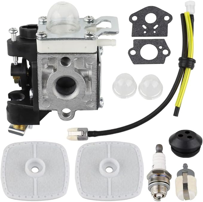 PB250 Carburetor Air Filter kit for Echo ES-250 Leaf Blower RB-K106 PB-250 Blower PB-250LN 165 Mph and 391 Cfm A021003661 Carburetor w Fuel Line