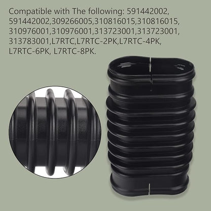 580473001 Replacement Flex Tube for Ryobi RY38BP 38cc backpack blower and Ryobi 40 Volt Blower Models RY40404NV, RY40440, RY40404 - for Ryobi leaf blower parts
