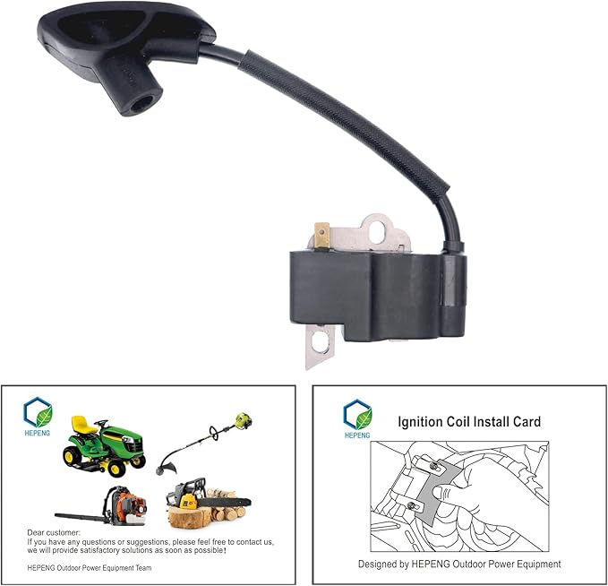 HEPENG 4282-400-1310 Ignition Coils for Stihl Gasoline Backpack Blower BR500/BR550/BR600, Replace 4282-400-1305, 4282-400-1308, 4282 400 1305, 4282 400 1308, 4282 400 1310