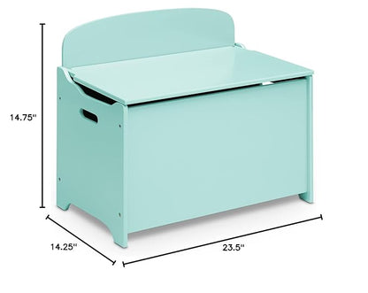 Delta Children MySize Deluxe Toy Box, Mint