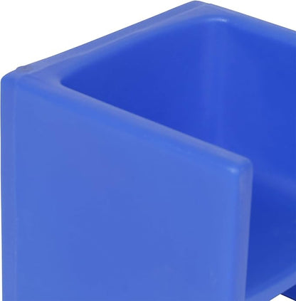Children's Factory 3-in-1 Cube Chair for Kids, Flexible Seating Classroom Furniture, 1-Pack, Blue