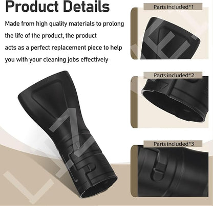 Flat End Nozzle Attachment 197889-6 for Makita X2 36V, 18V Hand held Blower XBU02Z, XBU03, DUB362, for Removing Heavier Debris