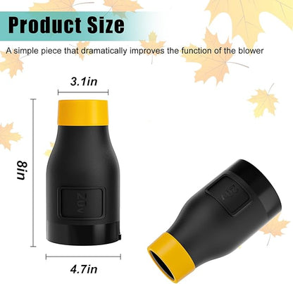 Car Drying Nozzle for Dewalt 20V MAX Leaf Blower(DCBL722B DCBL722P1), Blower Nozzle for Dewalt- Bare Nozzle 1 Pack(DCE100B DCBL720P1 Not Fit)