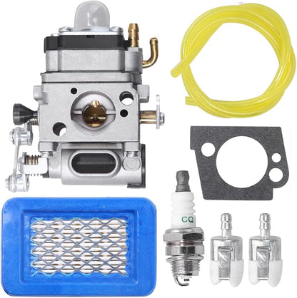 WLA-1 Carburetor Tune Up Kit for Echo PB-500H PB-500 EB508RT EB-508RT PB500 PB500H Blower, Air Filter/Fuel Line/Spark Plug/Gasket
