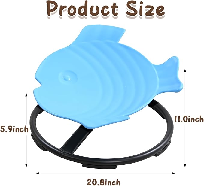 Sensory Spinning Chair for Kids Autism, Kids Swivel Chair Sensory Autism, Sit and Spin for Kids, Therapy Centers Sensory Room Items
