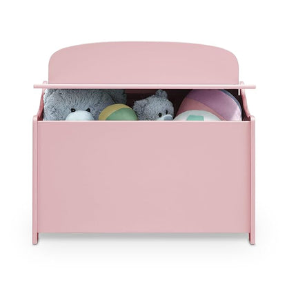 Delta Children MySize Deluxe Toy Boxes, Dusty Rose and Deep Blue