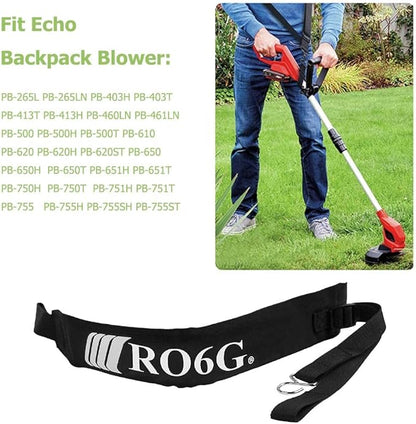 Backpack Blower Straps C061000110 for Echo Leaf Blower Shoulder Strap C061000111 PB-500 PB-265LN PB-403H PB-413H PB-460 PB-610 PB-620 PB-650 PB-755 Fits - 2 Pack