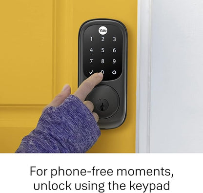 Yale Assure Lock - Wi-Fi Touchscreen Smart Lock with Valdosta Lever