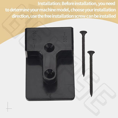 Blower Wall Mount/Mounting Bracket for EGO Vane Blowers, Fits Models 530CFM 615/650CFM, Two Mounting Methods, W/Screws, Does Not Fit 765 CFM Vane Blower Models