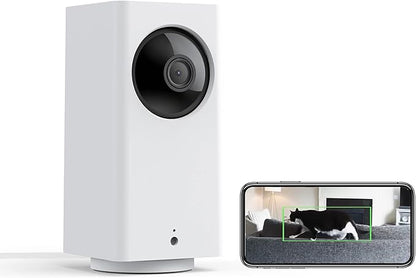 WYZE Cam Pan v2 1080p Pan/Tilt/Zoom Indoor Baby Monitoring Camera with Color Night Vision, Motion and Sound Detection, Home Security Camera Compatible with Alexa & Google Assistant