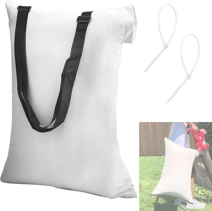 DECKMAN Blower Debris Vacuum Bag/Leaf Blower Vac Bag Compatible with Portland 12 Amp 3-in-1 Electric Blower Vacuum Mulcher 62337