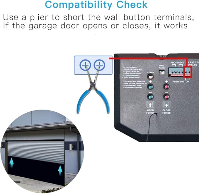 LoraTap Smart WiFi Garage Door Opener Controller, Wireless Remote Control Switch Timer Open/Close Monitor, Smart Life App Control, Voice Control, Works with Alexa and Google Home, No Hub Required