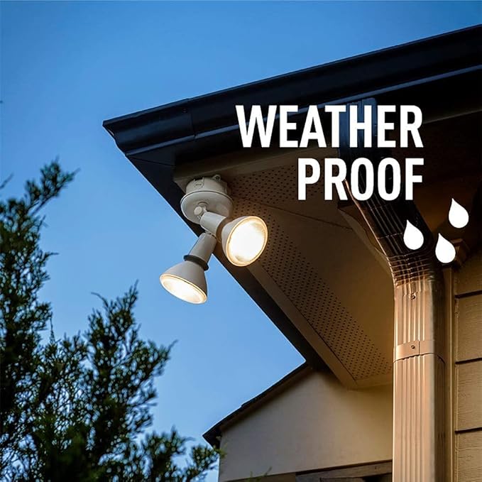 Cree Lighting Connected Max Smart Led Bulb Par38 Outdoor Flood Tunable White + Color Changing, 2.4 Ghz, Works with Alexa and Google Home, No Hub Required, Bluetooth + WiFi, 1Pk