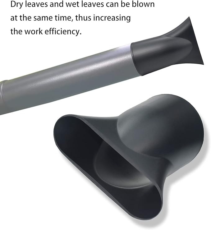 Leaf Blower Flat Nozzle Compatible with RYOBI RY40408 and RY40408VNM 40-Volt Cordless Leaf Blower, Enhance Blower Flat Airflow.